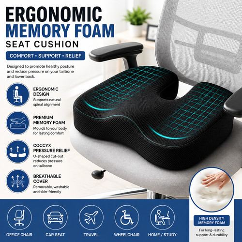 Ergonomic memory foam - ergonomic,