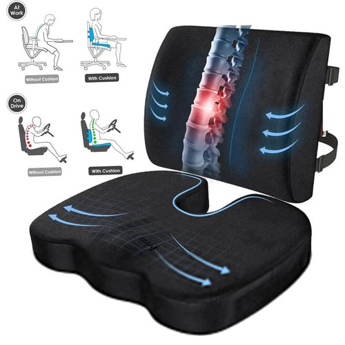 Lumbar back support cushion - support,