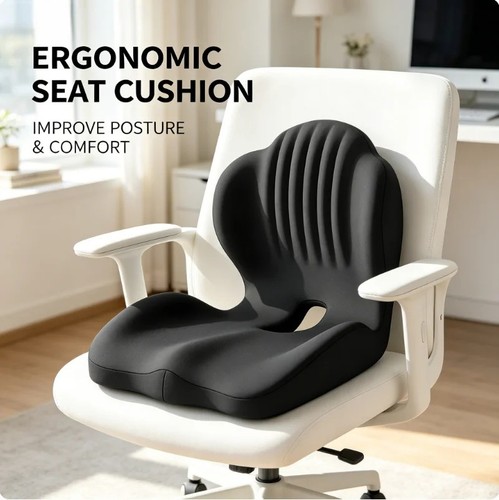 Ergonomic memory foam seat - ergonomic,