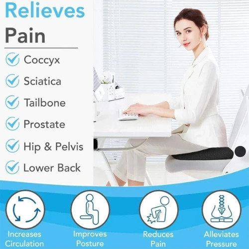 Gel seat cushion extra thicken - gel,