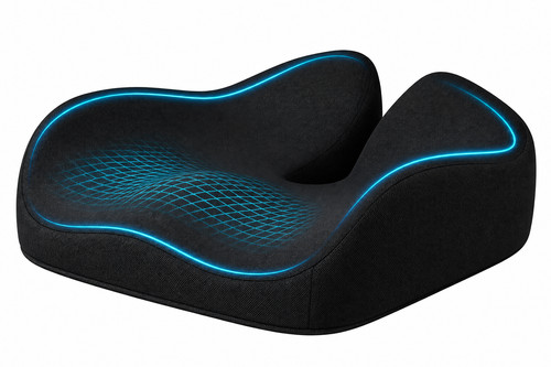 Memory foam cushion black - memory,