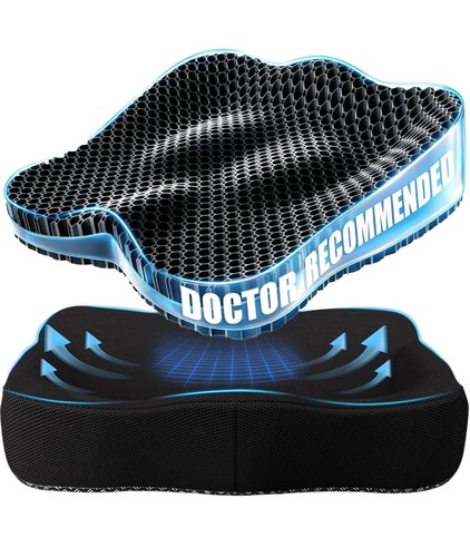 Gel seat cushion for - gel, office