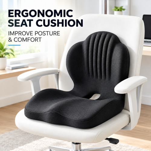 Ergonomic memory foam seat - memory,