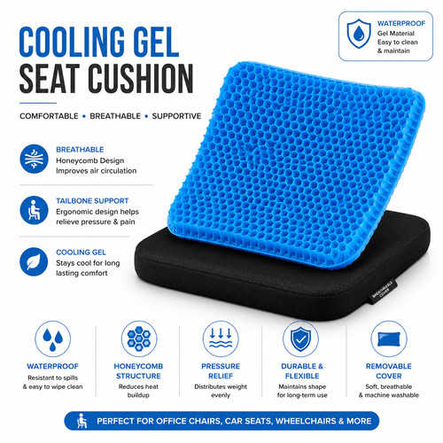 Cushion seat pillow - cushion, coccyx