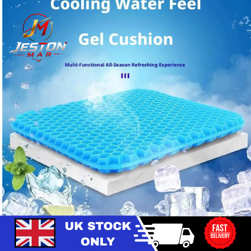 1pc honeycomb gel seat cushion - honeycomb,