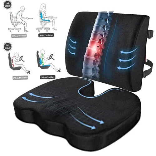 Office chair coccyx cushion - office,