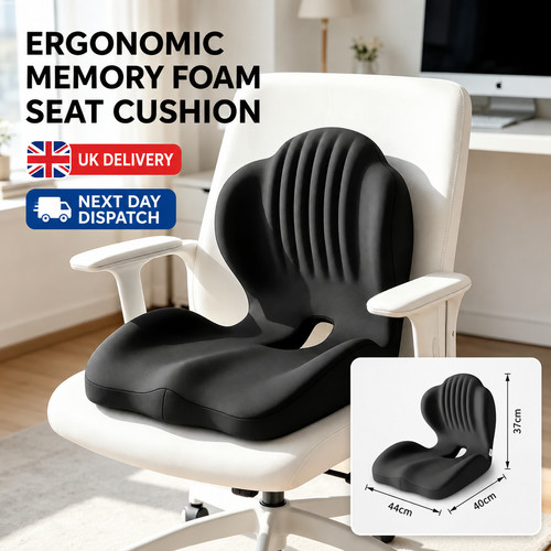 Ergonomic memory foam seat - ergonomic,