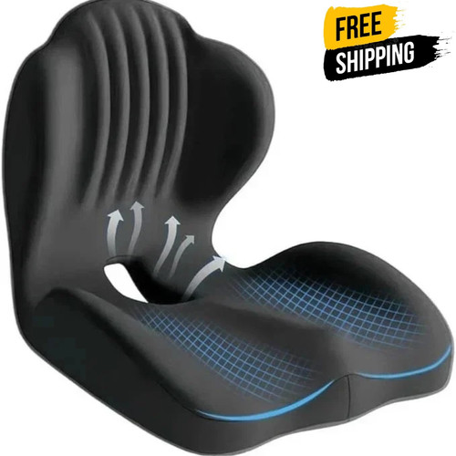 Ergonomic memory foam seat - ergonomic,